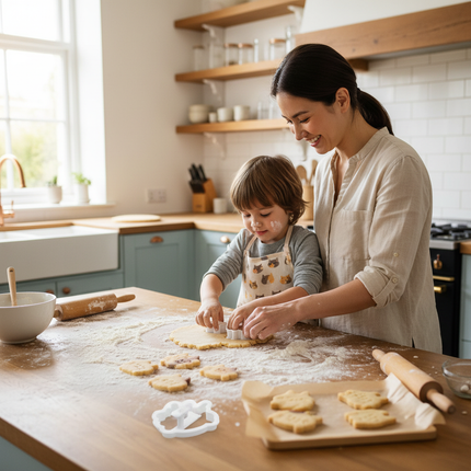 Family Baking Lifestyle