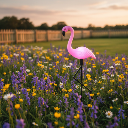Flamingo Solar Light – Single Meadow
