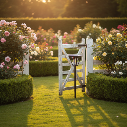 Garden Gate Golden Hour