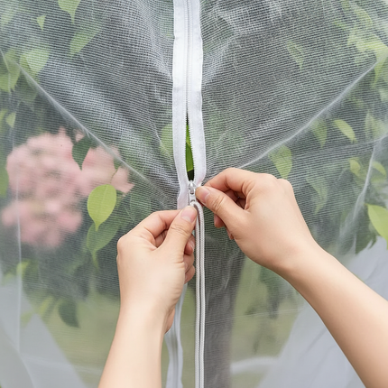 Garden Netting – Zipper Detail