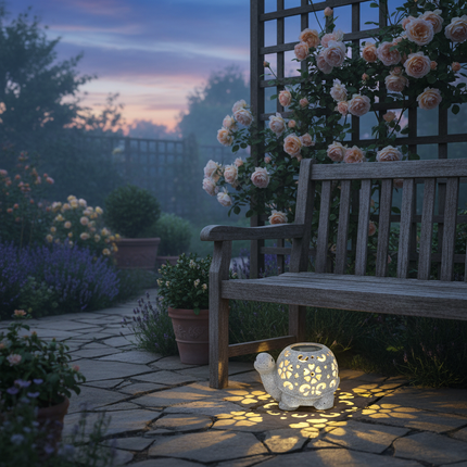 Garden Statue – Garden Bench