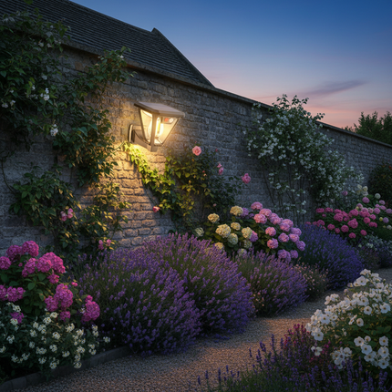 Garden Wall Dusk