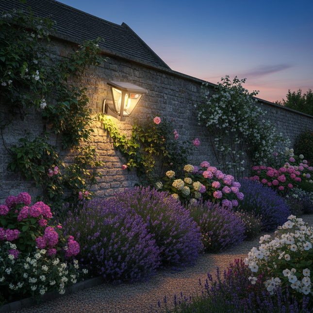 Garden Wall Dusk