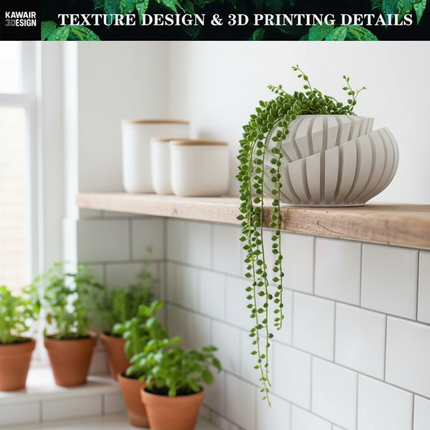 Geometric Pot – Cotton White Kitchen