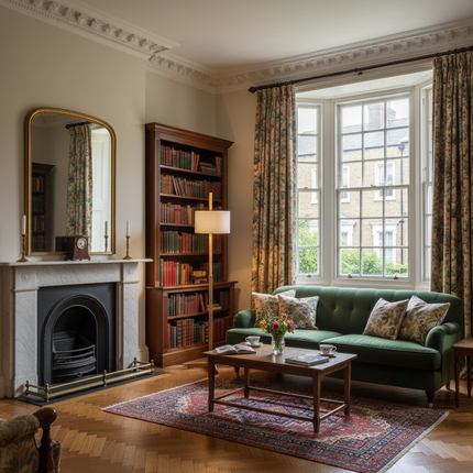 Georgian Townhouse Living Room