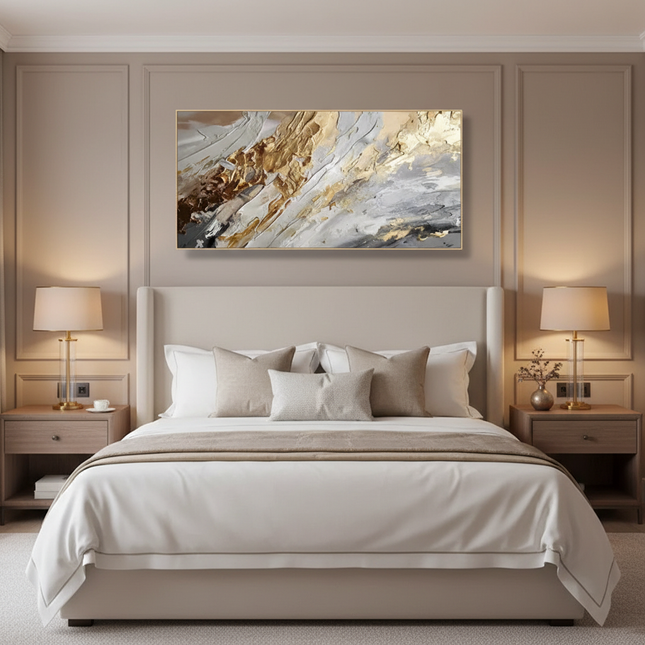 Golden Art Bedroom