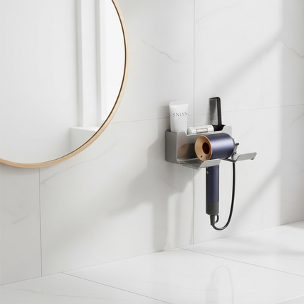 Gray Type A Bathroom Organizer