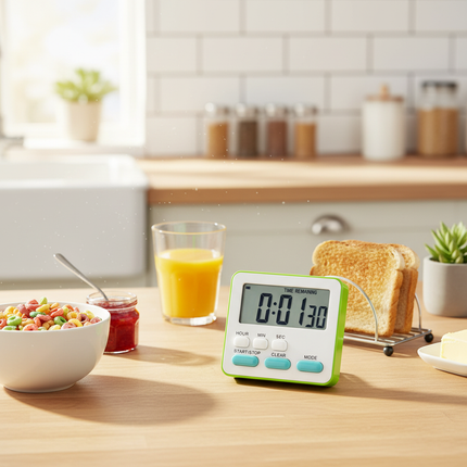 Green Timer – Breakfast Table