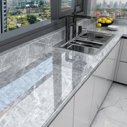 Italian Grey Townhouse Kitchen