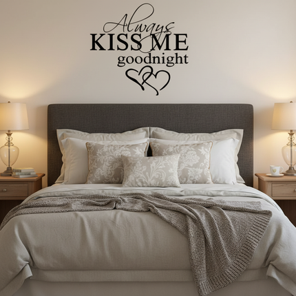 Kiss Me Goodnight - Headboard