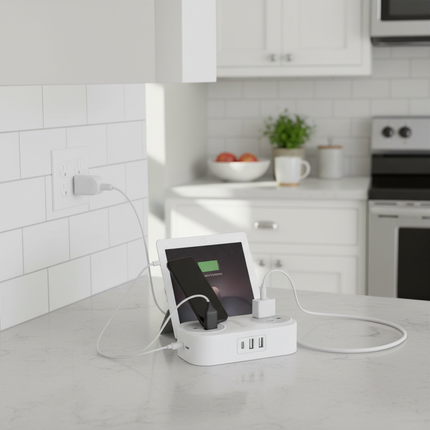 Kitchen Counter Charging Hub
