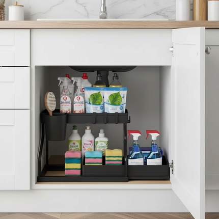 Kitchen Under Sink Organised