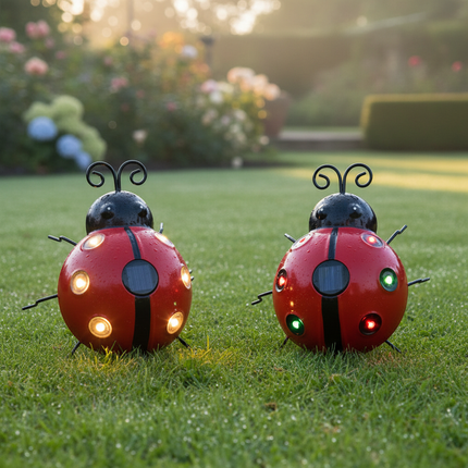 Ladybug Solar Light – Both Variants Lawn