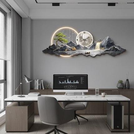 LED Clock Office