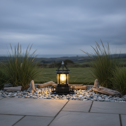 Lighthouse Lamp – Coastal Garden