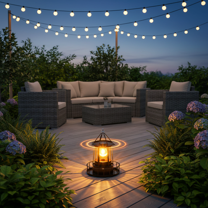 Lighthouse Lamp – Garden Decking
