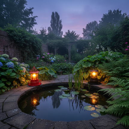 Lighthouse Lamp – Garden Pond