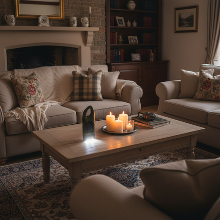 Living room ambient lighting