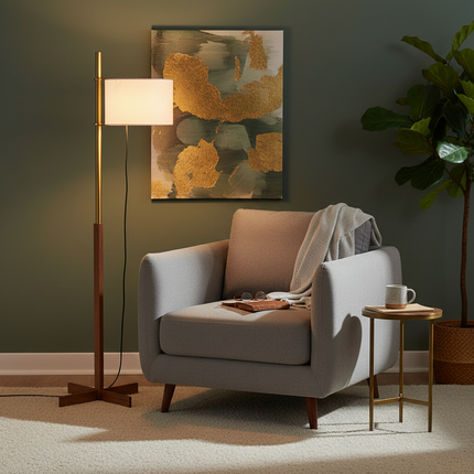 Living Room Reading Corner