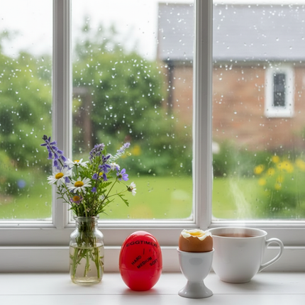 Moonbiffy Egg Timer – Rainy Windowsill