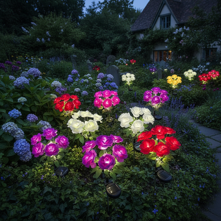 Multi-Colour Rose Lights Hero