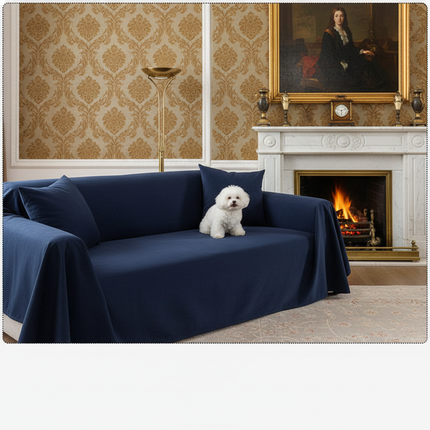Navy Blanket Luxury Room