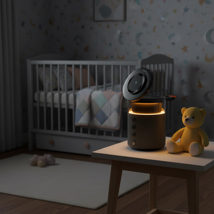 Night light in bedroom