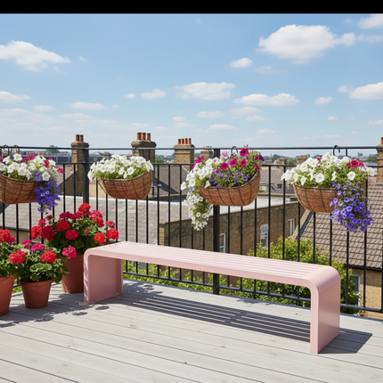 Pink Bench Balcony