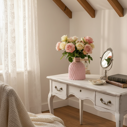 Pink Vase Bedroom