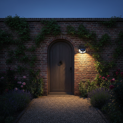 Quintessential walled garden entrance
