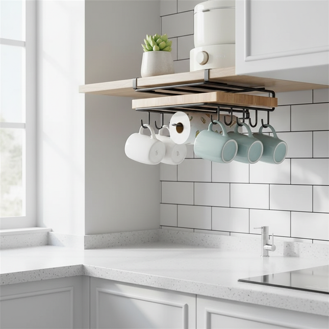 Rack - Black Hook Subway Tile
