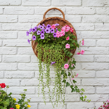 Rattan Planter – Cottage Garden Wall