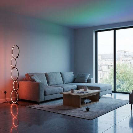 RGB Lamp British Living Room