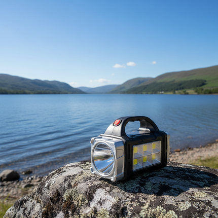 Silver variant solar charging outdoors