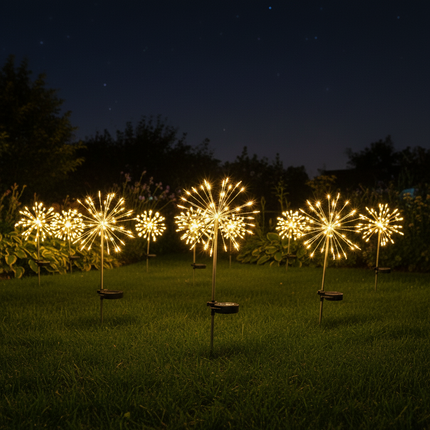 Solar Firework Lights – Single Lawn Night