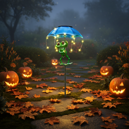 Solar Frog Light – Halloween