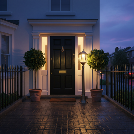 Solar Lawn Lamp – Front Door