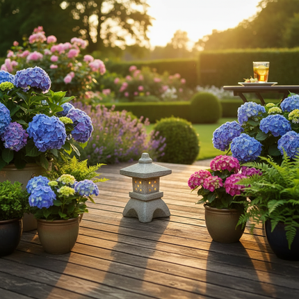 Solar Pagoda Lantern – Garden Decking