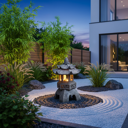 Solar Pagoda Lantern – Zen Garden