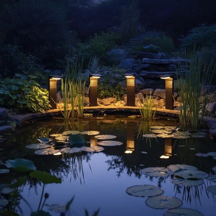 Solar Path Lights – Garden Pond