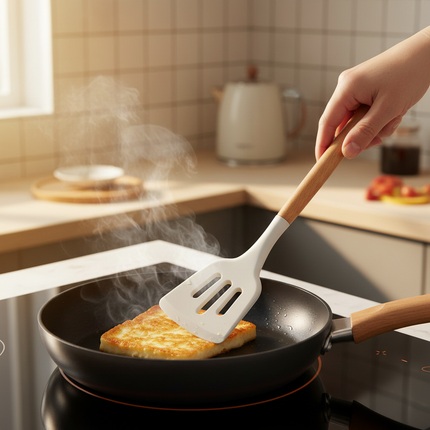 Spatula - In Use on Hob