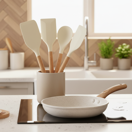 Spatula Set - Kitchen Countertop