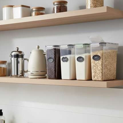 Storage – Oak Shelves