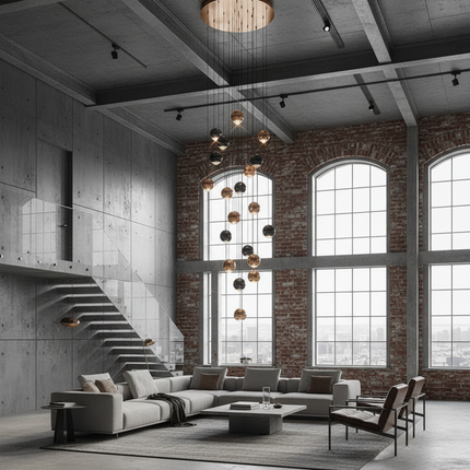 Stylish Living Room Loft