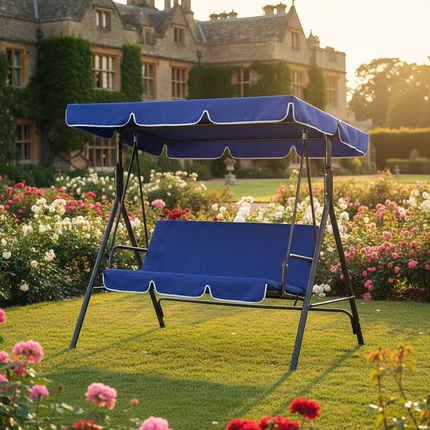 Swing Canopy – Blue Manor Garden