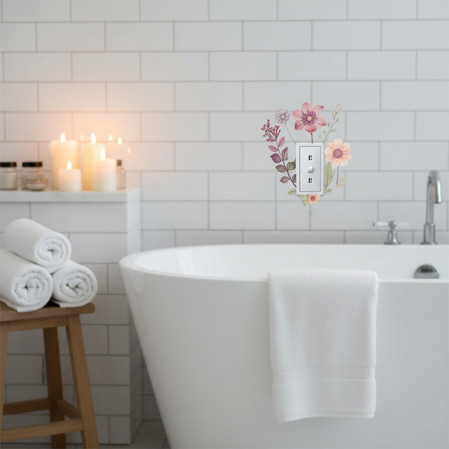 Switch Sticker - Bathroom