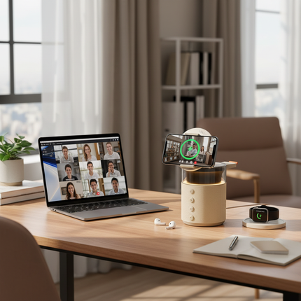 Video call with speaker audio