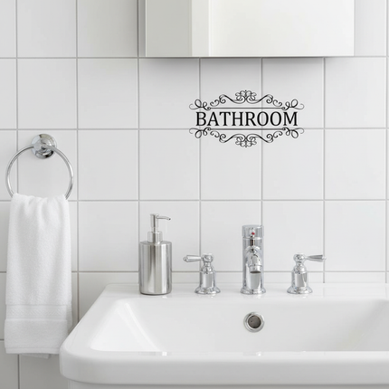 Wall Sticker - Sink Wall