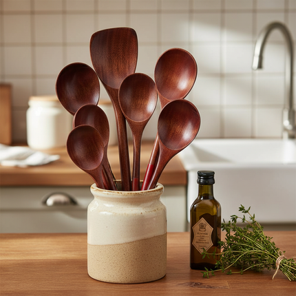 Walnut Spoon – Utensil Holder
