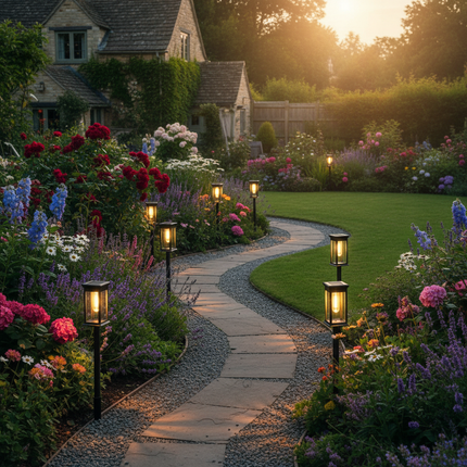 Warm Light 6PCS - British Garden Path